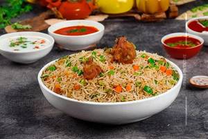 Schezwan Mutton Fried Rice