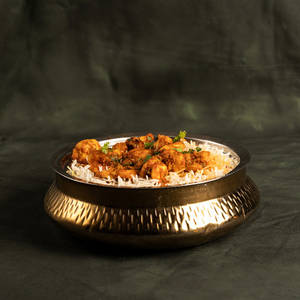 Zafrani Prawns Biryani