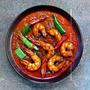 Chilli Prawns Wet