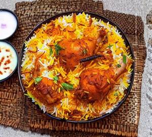 Chicken dum biryani
