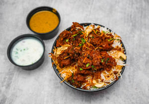 Mushroom Biriyani Bowl