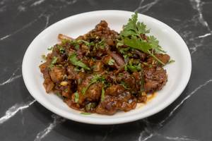 Mushroom Manchurian Dry