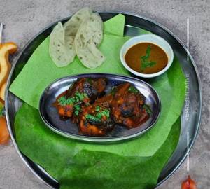 Gongura Chicken curry