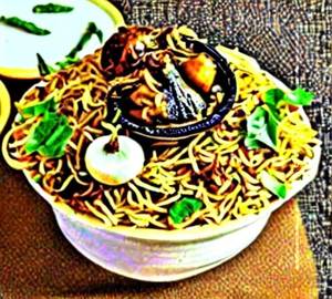 Special mushroom biryani