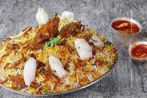 Chicken biryani [single]
