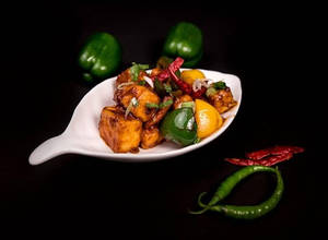 Chilly Paneer (Dry)