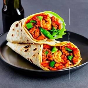 Prawn Chilli Basil Wrap