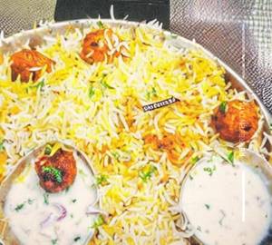 Chicken Kofta Biryani