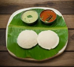 Idly Sambar And Chutney