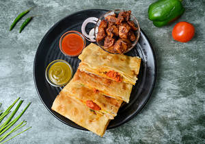 Chicken Mughlai Paratha