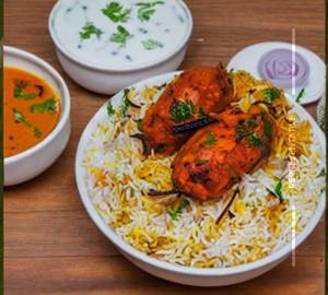 Chicken tikka biryani                                             