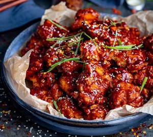 Hot Garlic Chicken Dry [6 Pieces]