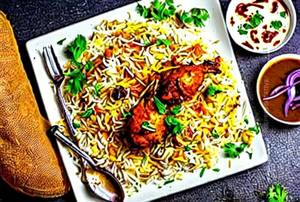 Chicken Dilkush Biryani 