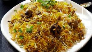 Mushroom Biryani