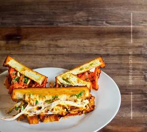 Tikka paneer grilled sandwich