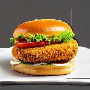 Crunchy Chicken Burger