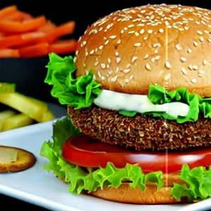 Veg cheese burger      