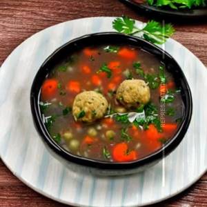 Chicken Meatball Soup          