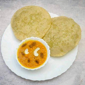 Cholar Dal With Kadaisutir Kachori (2pcs)