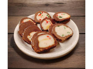 Chocolate Fruit Cake Barfi