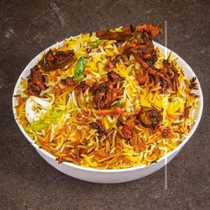 Fry bucket biryani