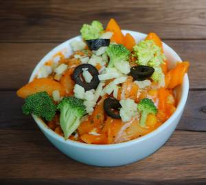 White Cheese Sauce Veggies