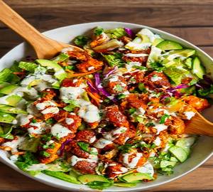 Fried Tandoori Chicken Salad