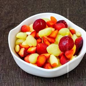 Fruit Salad Custard Dry Fruits Honey