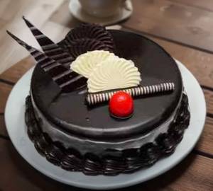 Brownie Truffle Cake