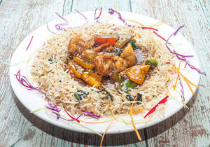 Chicken Exotic Mongolian Pot Rice