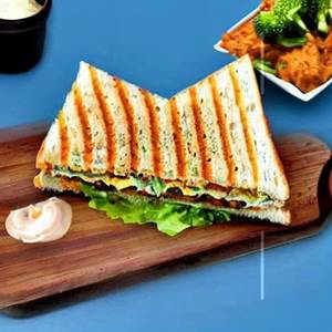 Veg cheese overloaded sandwich                                                                                                                                                                         