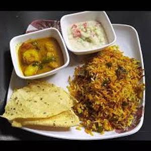 Special Thali + Veg Biryani