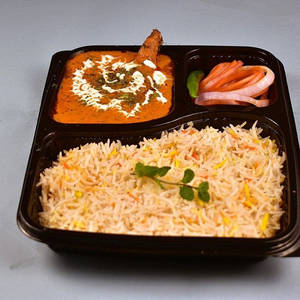 Butter Chicken With Bone (1pc) With Choice Of Rice