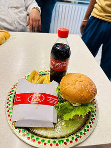 Veggie Burger Combo