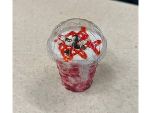 Strawberry Pudding [1 Cup]