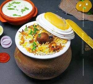Veg matka biryani