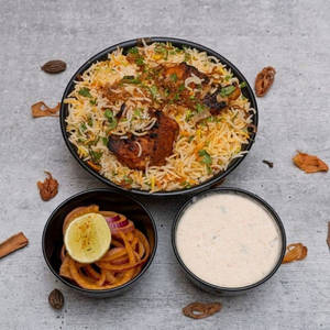 Royal Fish Tikka Dum Biryani
