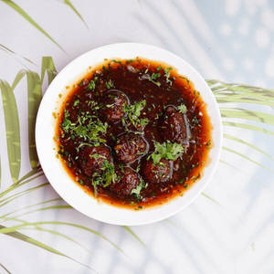 Veg Manchurian  Gravy