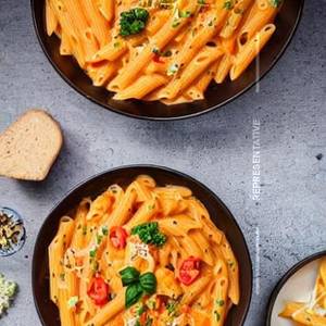 Creamy Tomato Spaghetti Pasta