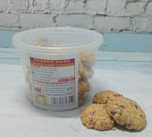 Peanut Oats Choco Chip Cookies [180 Grams]