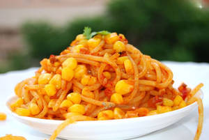 Schezwan Corn Maggi