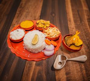 Pomfret Fish Thali