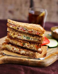 Southern Cheese Tadka Sandwich  