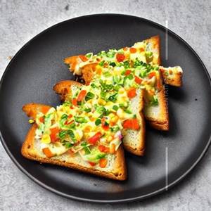 Veg. cheese toast