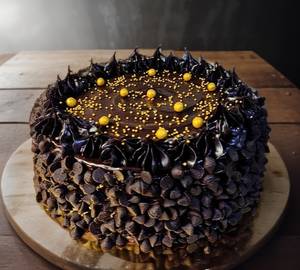 Golden choco cake