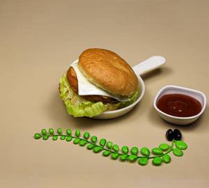 Veg. cheese burger