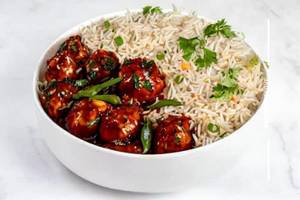 Veg manchurian rice