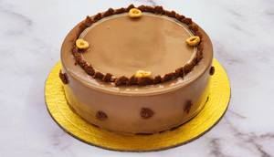 El Hazelnut & Caramel Choco Crunch Cake Medium