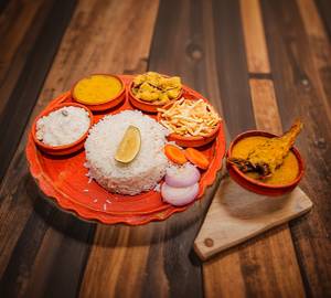 Bhola vetki Fish Thali