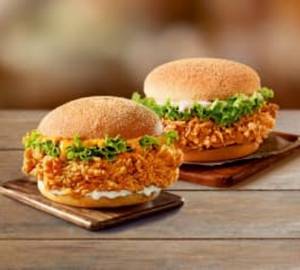 TFC Mixed Crispy Chicken Burger Doubles